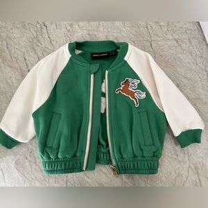 NWOT Mini Rodini I am Great Basketball Cardigan